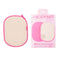 pink and tan makeup eraser body mitt