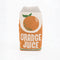 orange juice carton shaped throw pillow