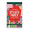 christmas sticker paper pad