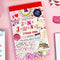 coquette sticker book