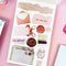 interior stickers of coquette sticker book