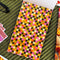 colorful checkered paper decorative page