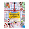 haricot very wrapping paper book on a white background