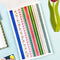interior of gardening and floral sticker book