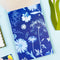 colorful print pages of gardening and floral sticker book