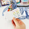 interior stickers of colorful STICKERS print stickerbook keychain