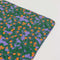periwinkle orange tree puffy picnic blanket