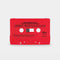 red 'a charlie brown christmas' cassette