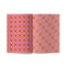 pink interior pages of pink whimsy floral scrapbooking paper booklet