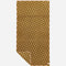olive green and muted pink flower geometric bath towel