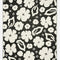 cream and black large floral driftweave beach blanket