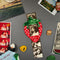 acetate strawberry photo frame magnet with strip photo underneath on a fridge