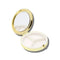 three compartment interior of 'butter cookies' and gold pill compact