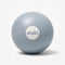 light blue/gray pilates ball