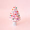 pink ceramic night light with colorful glowing ornaments