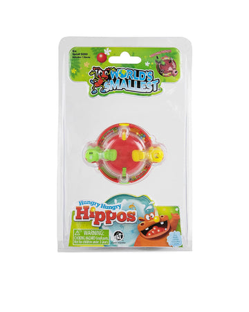 packaged mini hungry hungry hippo game