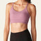 model wearing wisteria sports bra