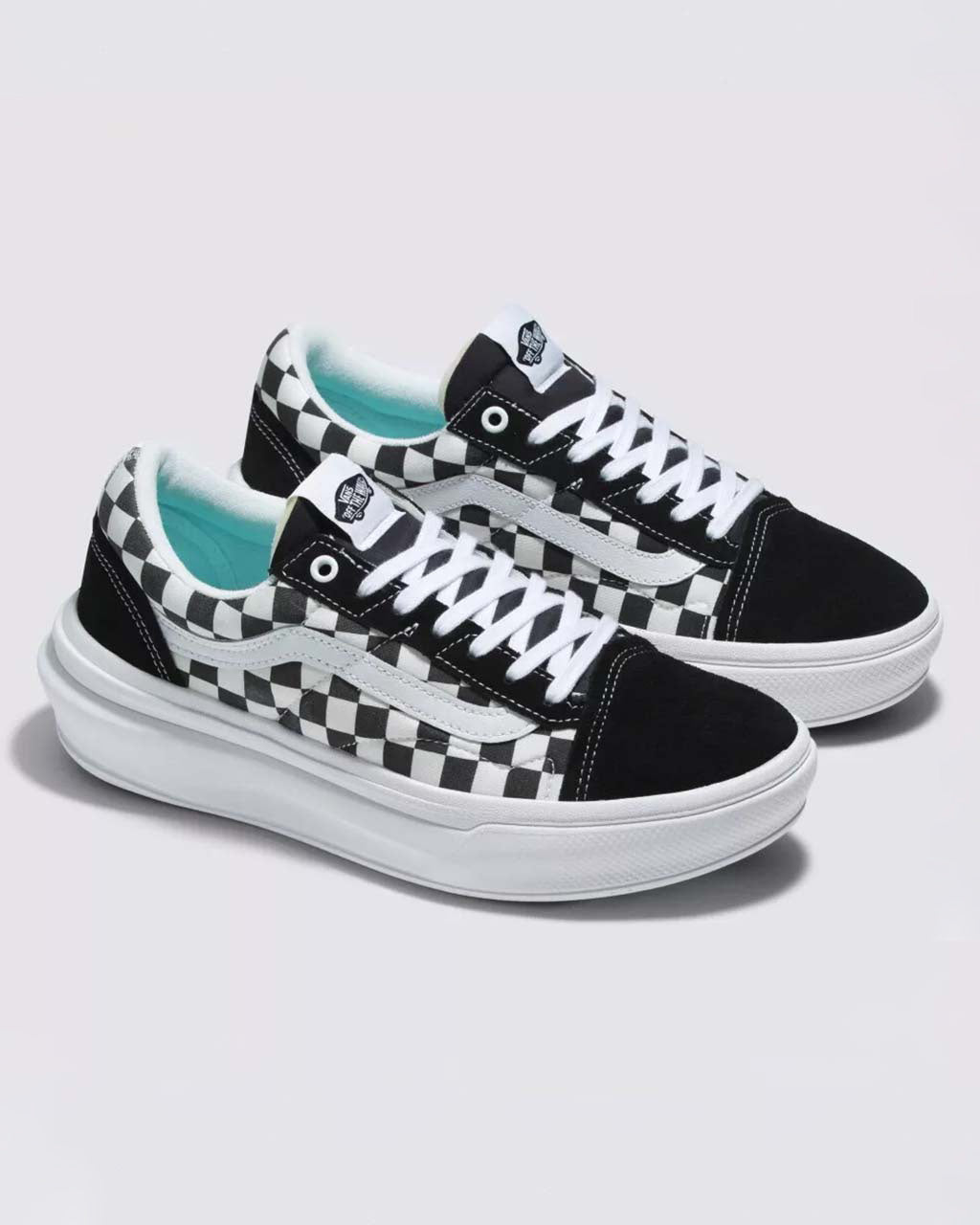 Old Skool Overt Sneaker Black Checkerboard –