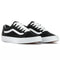 black old skool sneaker with white pop laces