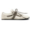 vans super low pro with brown, beige and cream with brown wraparound laces