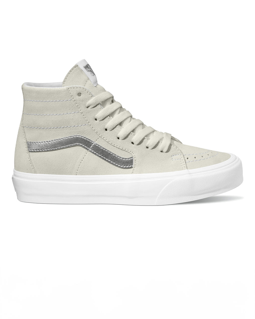 Sk8-Hi Tapered Sneaker High Shine Silver – - Main Image