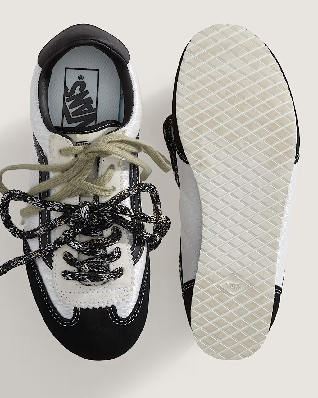 Super Low Pro Sneaker - Satin Black + Silver – ban.do