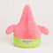 backview of patrick starr from spongebob squarepants warmie plush
