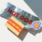 hot dog bar soap with foil hot dog wrapper