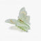 translucent green moth hair claw with moon design