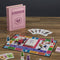 book shaped mystery date vintage game with full game board and pieces