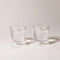 set of 2 Double-Wall Clear Glass Set - 6 oz.