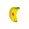 bundle of bananas de-stress ball with pink smiley sticker