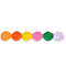 stretched out multicolor circle chain weighted eye mask