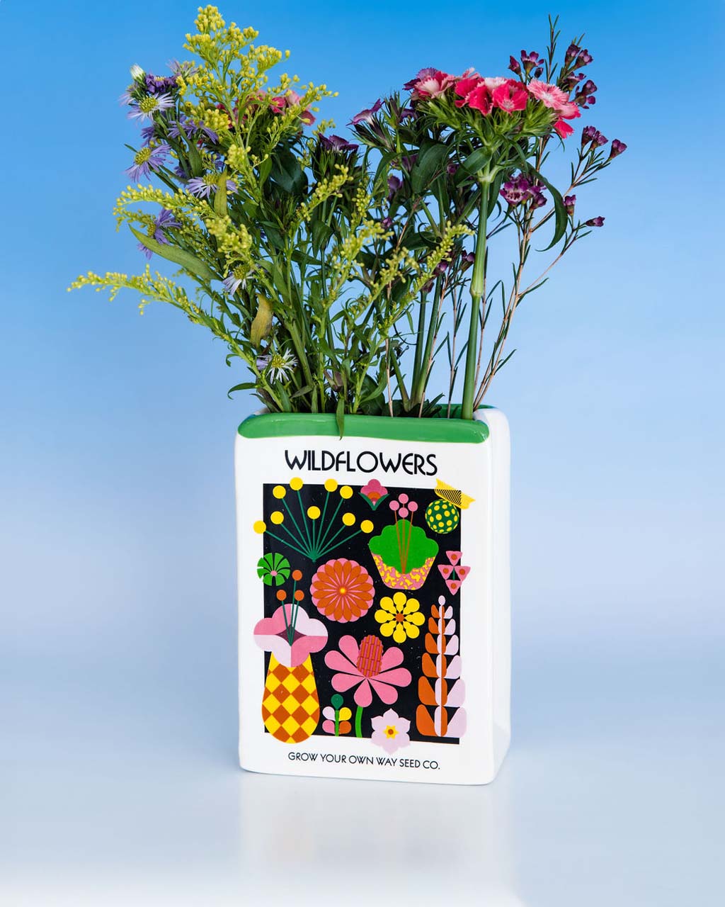 wildflower seeds for pots Ban.do Wildflower Seeds Vase