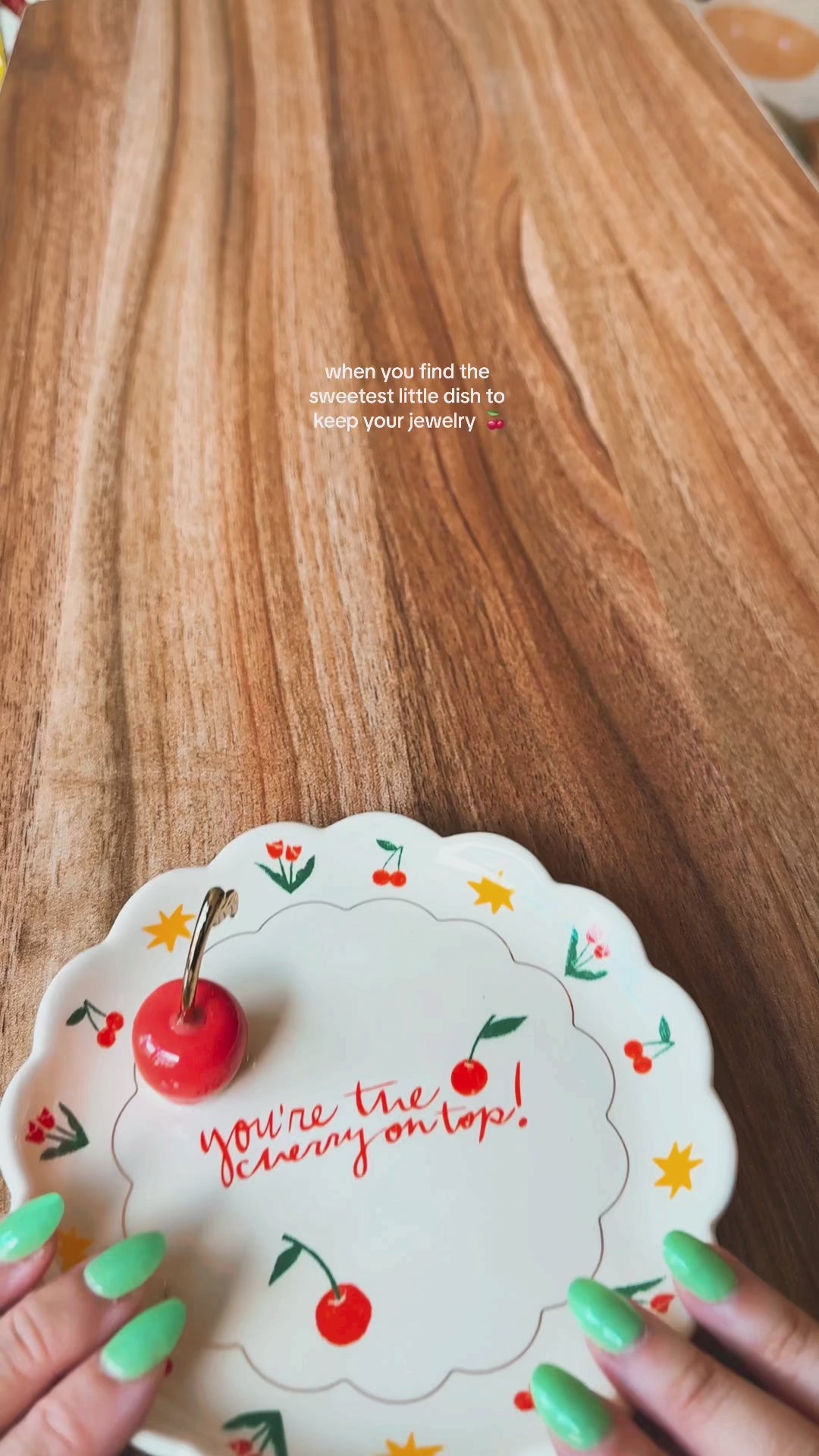 Cherry On Top Trinket Tray – ban.do