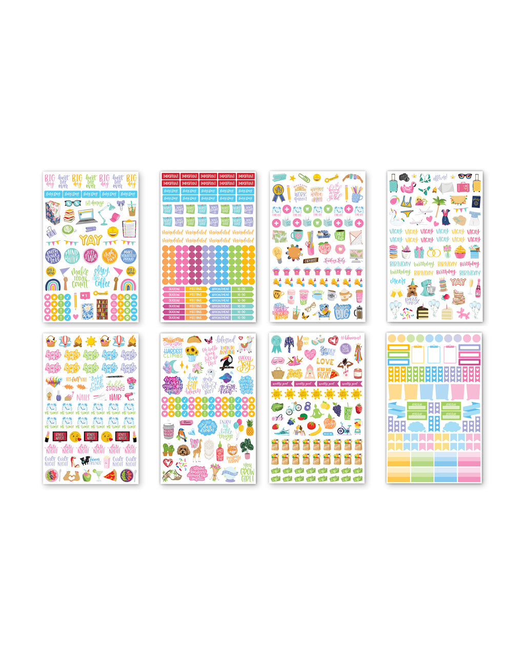 Classic Planner Stickers