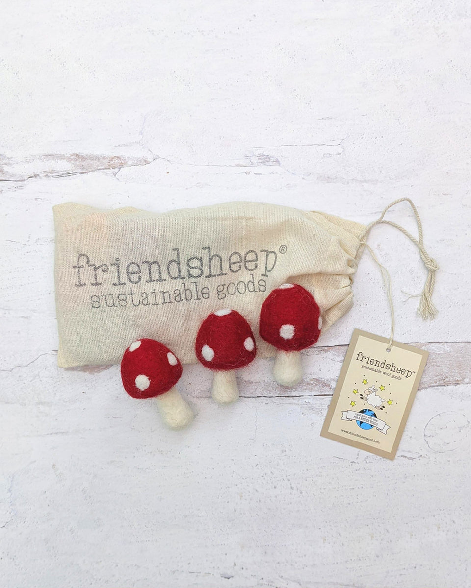 Eco Fabric Fresheners Red Mushroom ban.do
