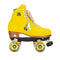 side view of moxi roller skate in pineapple