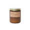golden coast soy candle in amber jar