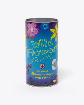 wild flower seed kit canister