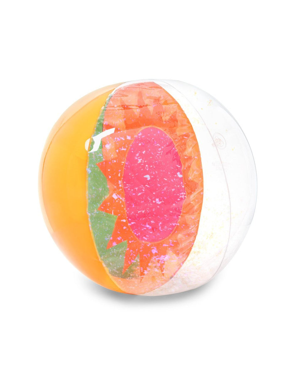 Glitter Bomb Beach Ball - Sunburst –