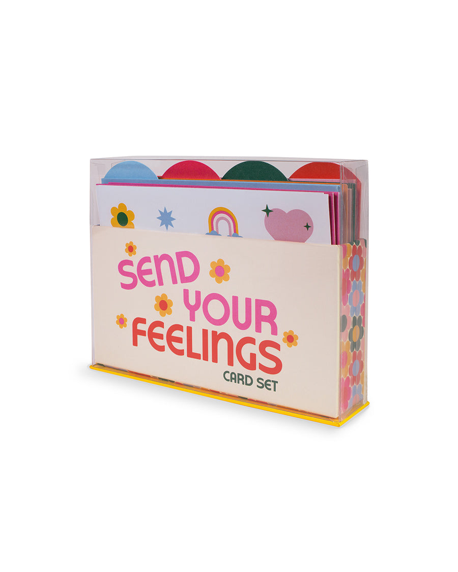 packaged send your feelings card set