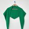 hanging kelly green shawl