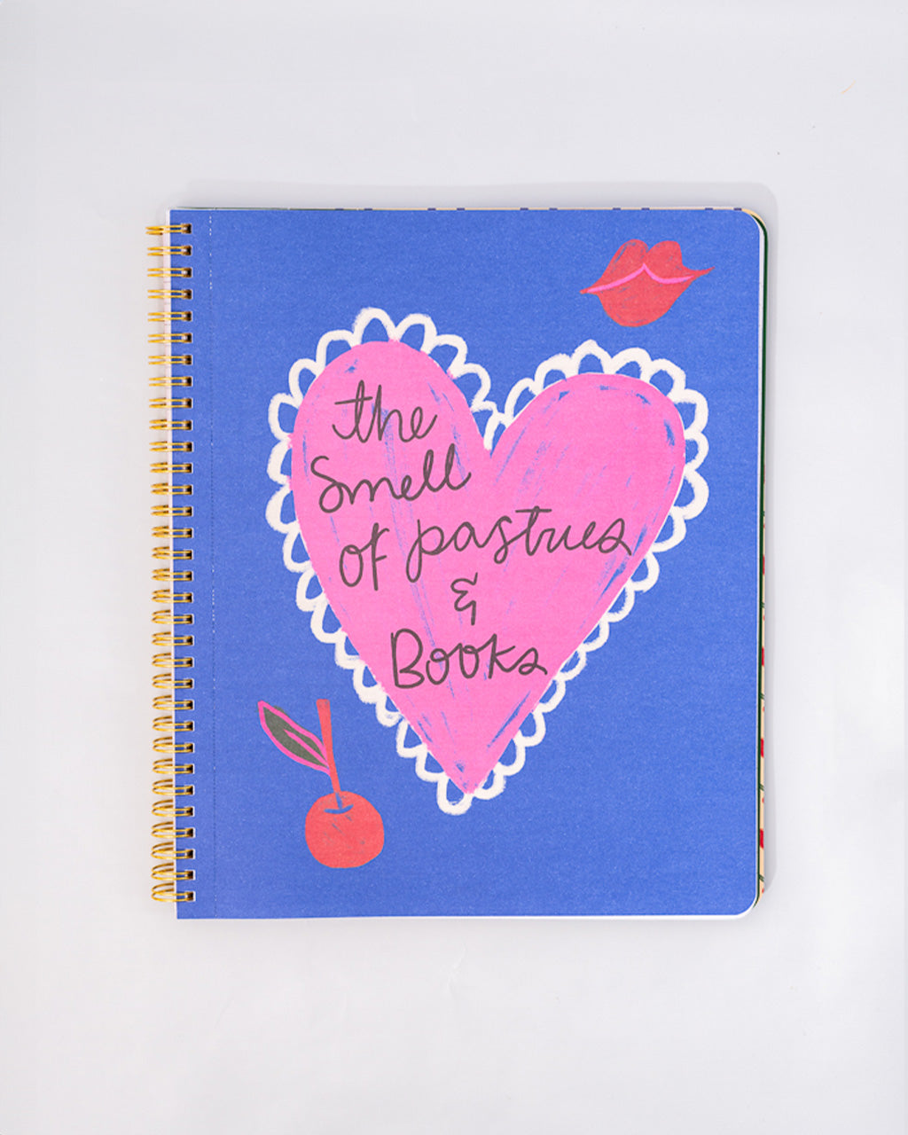 Cherry Hearts Large Notebook | Rough Draft Notebook | ban.do