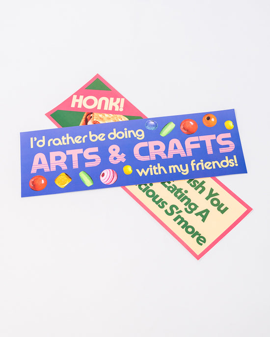 Sticker Craft/project Bumper Sticker โ Arts & Crafts | Vinyl Sticker | ban.do
