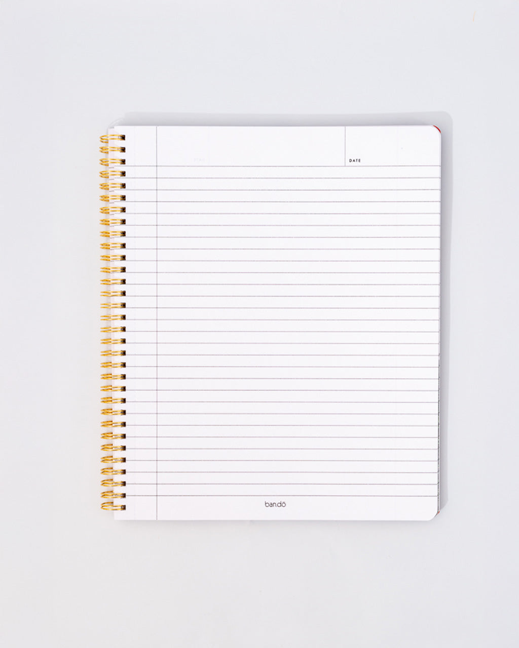 Floral Stripe Large Notebook | Rough Draft Notebook | ban.do