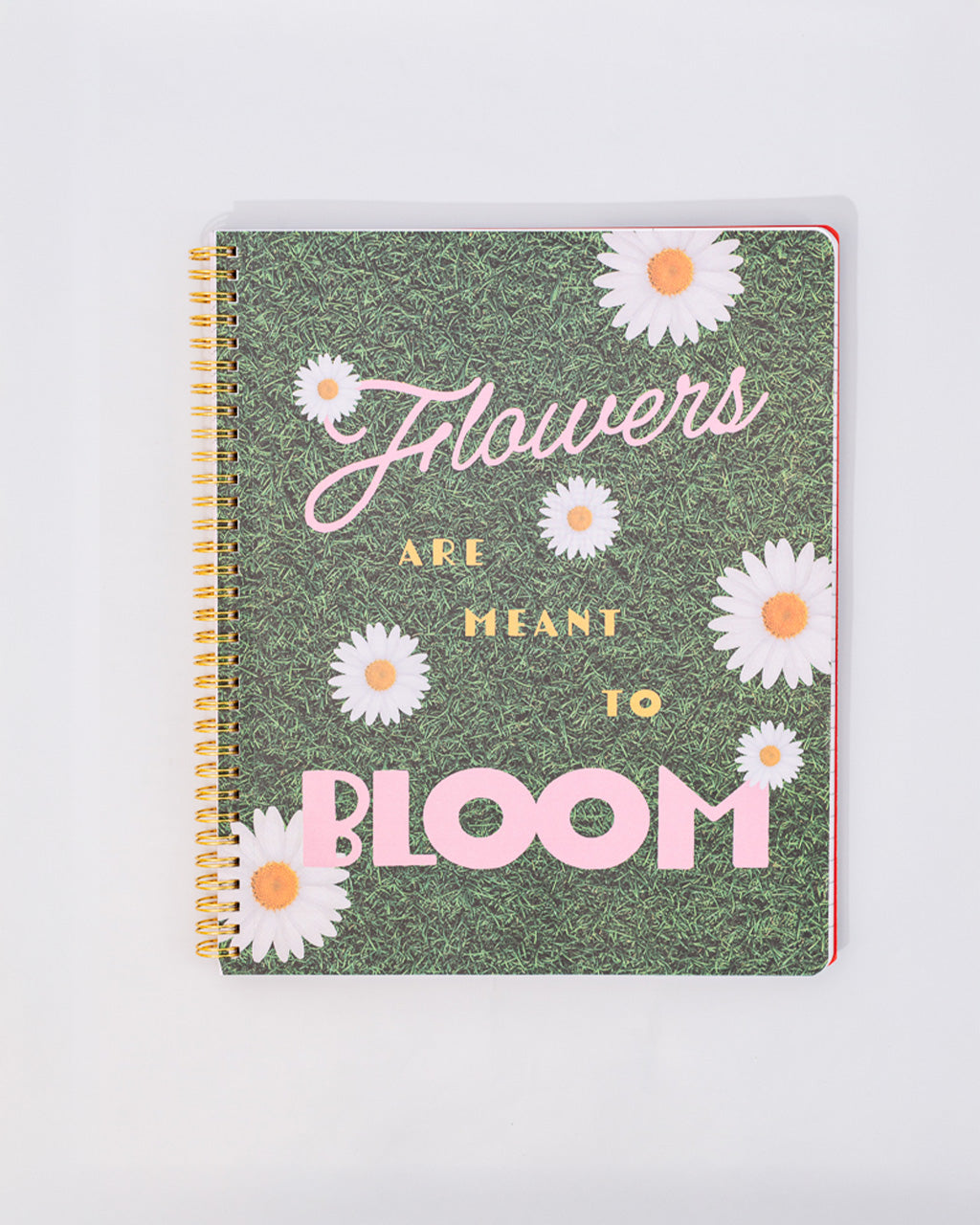 Floral Stripe Large Notebook | Rough Draft Notebook | ban.do