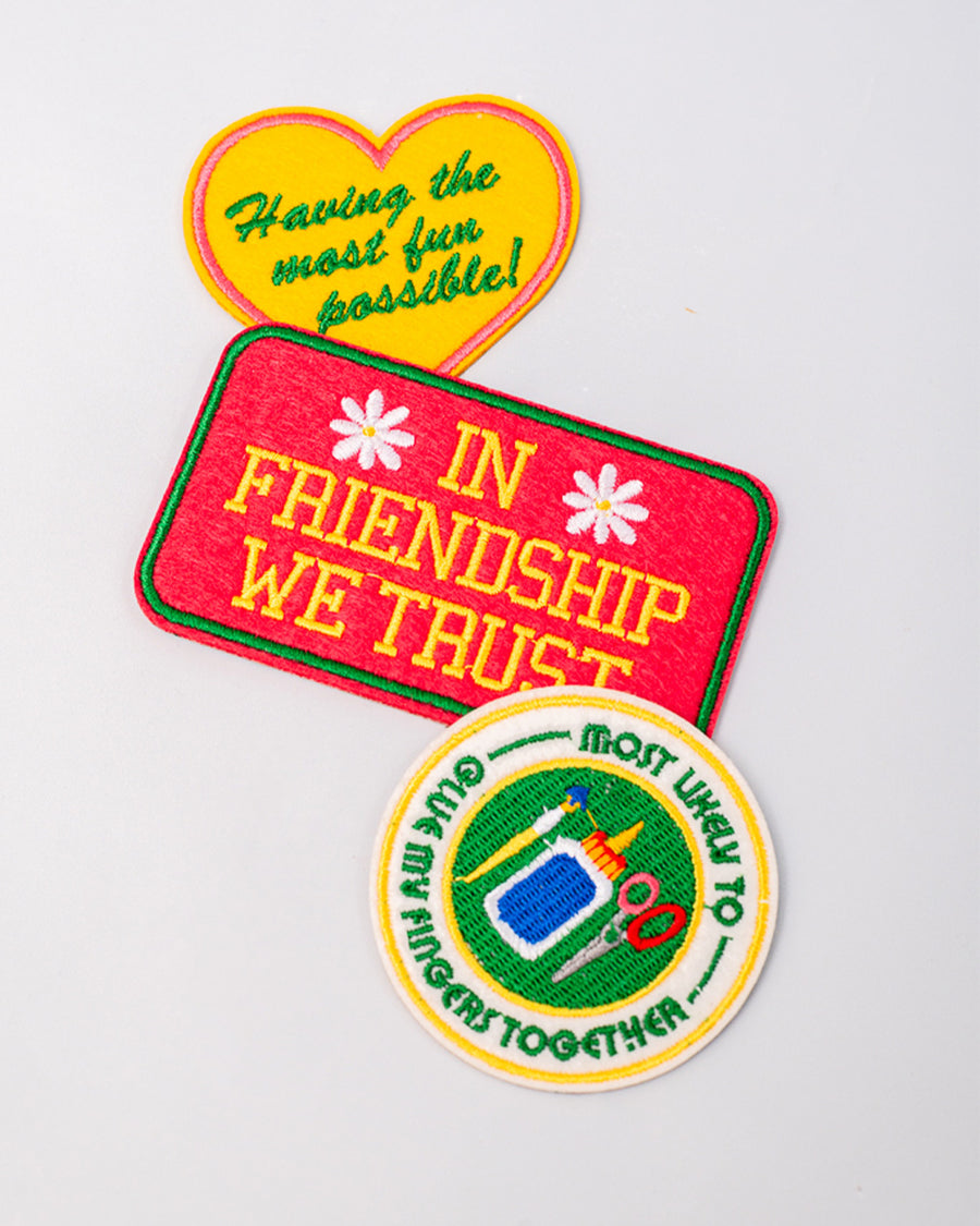 Embroidered Sticker Patches | Cute Stickers | ban.do