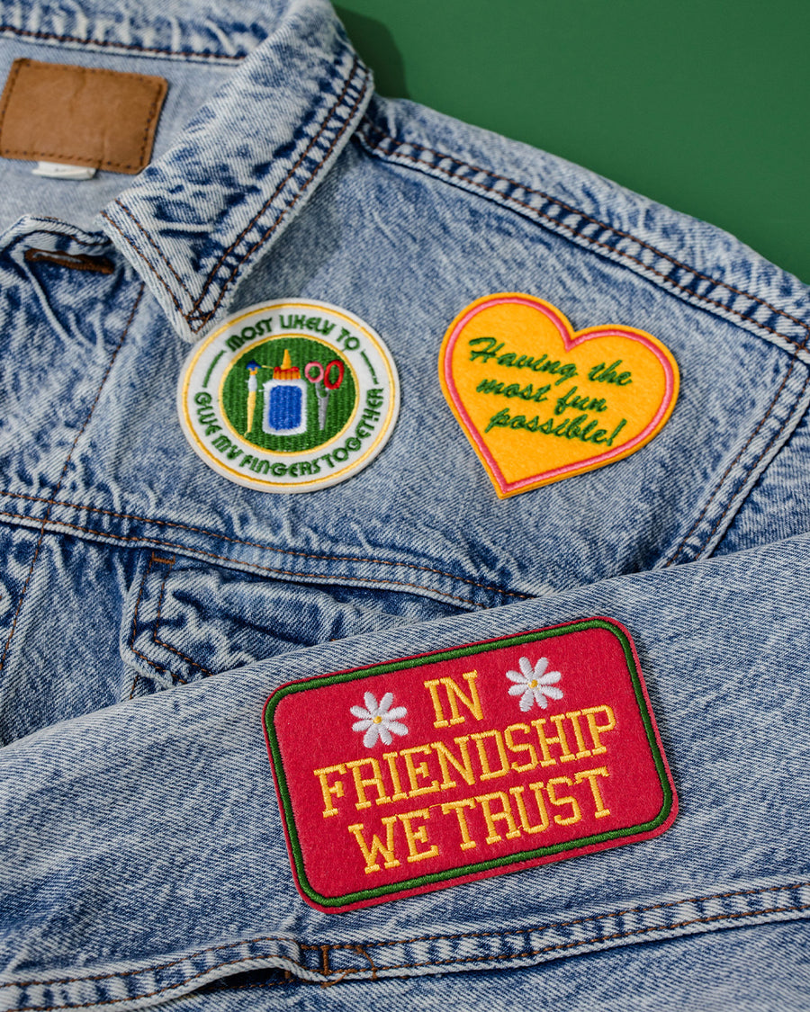 Embroidered Sticker Patches | Cute Stickers | ban.do