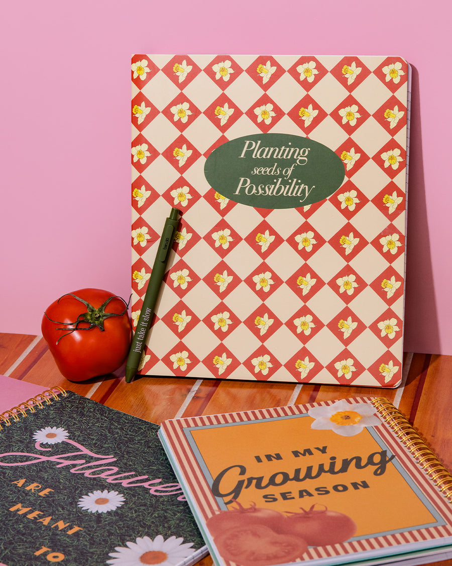 planting seeds book Waterproof Notebook | Planting Seeds of Possibility